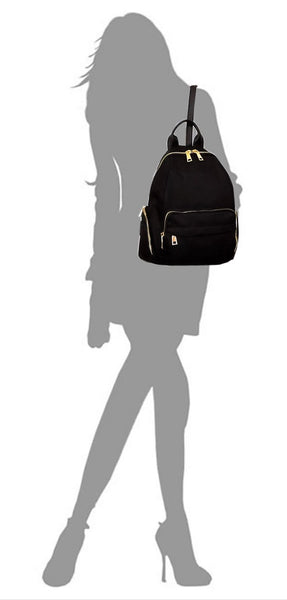 Embroidered Zeta Phi Beta Fashion Nylon Backpack