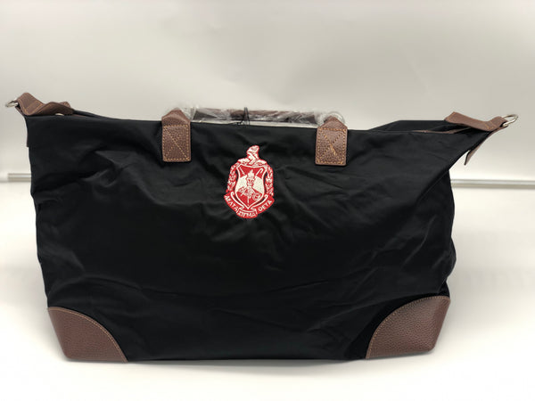 Embroidered Delta Sigma Theta Nylon Large Tote Bag