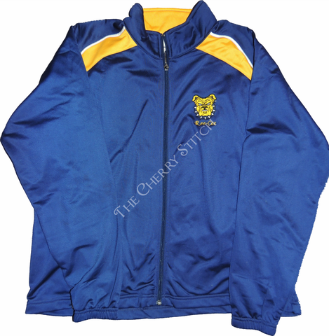 Embroidered NC A&T Brushed Tricot Jacket