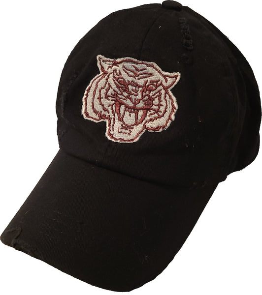 Morehouse Embroidered Tiger Distressed Dad Hat