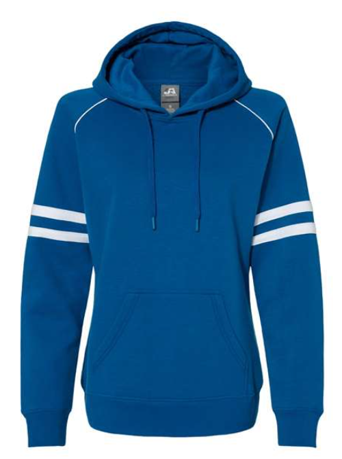 Royal blue 2025 and white hoodie
