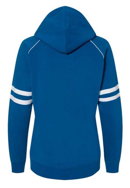 Zeta Phi Beta Royal Blue and White Hoodie